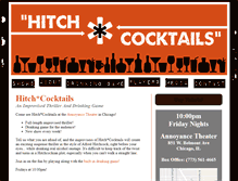 Tablet Screenshot of hitchcocktails.com